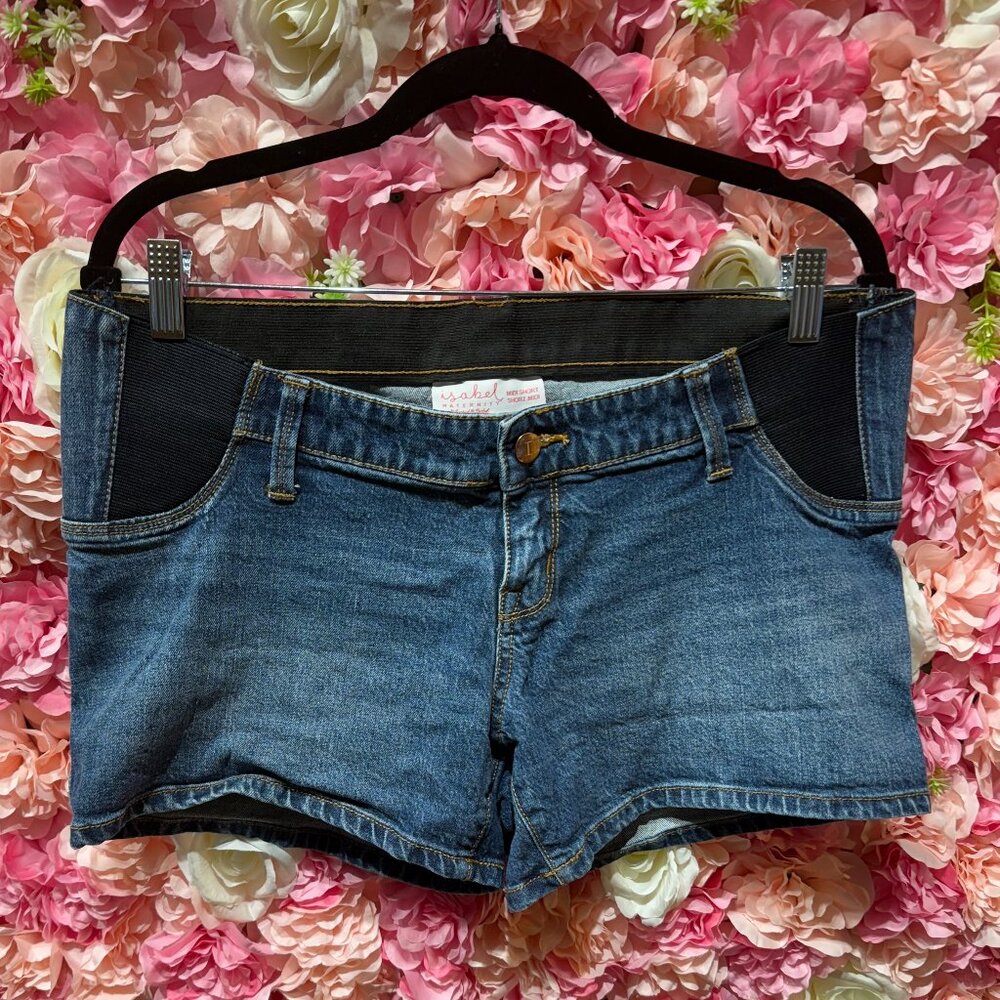 Maternity Jean shorts (size 6)